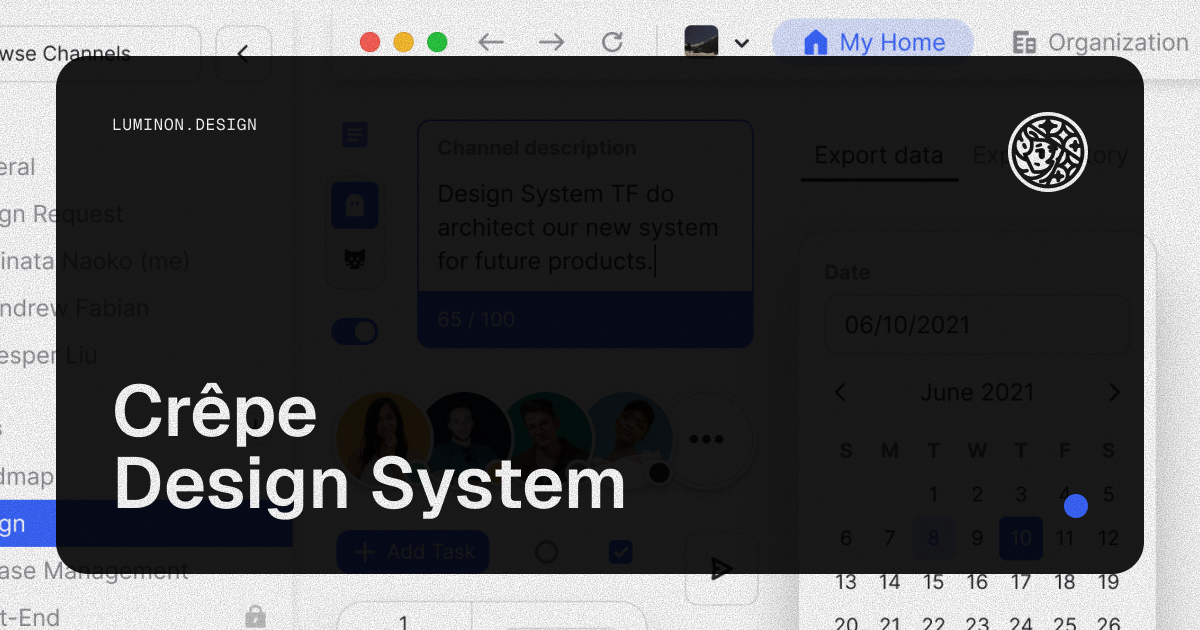 Luminon Design Crêpe Design System - Luminon Design